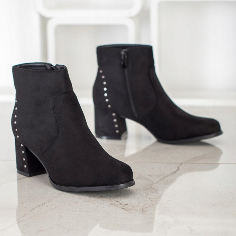 Bottines VINCEZA noires le noir 1