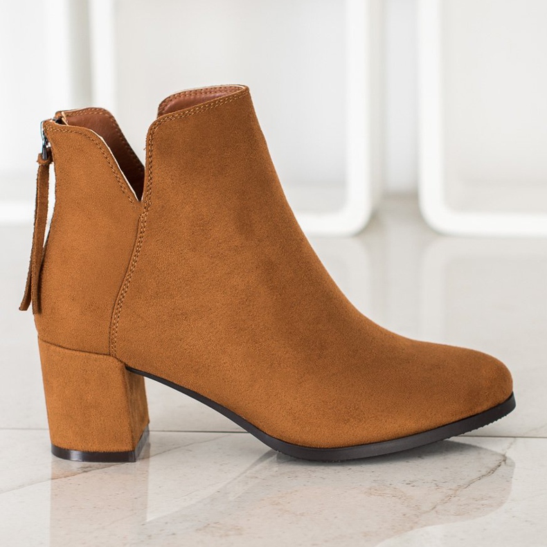 Bottes à fermeture éclair VINCEZA brun 2 Bottes à fermeture éclair VINCEZA brun 2