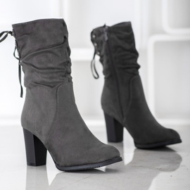 J. Star Bottes hautes grises 1