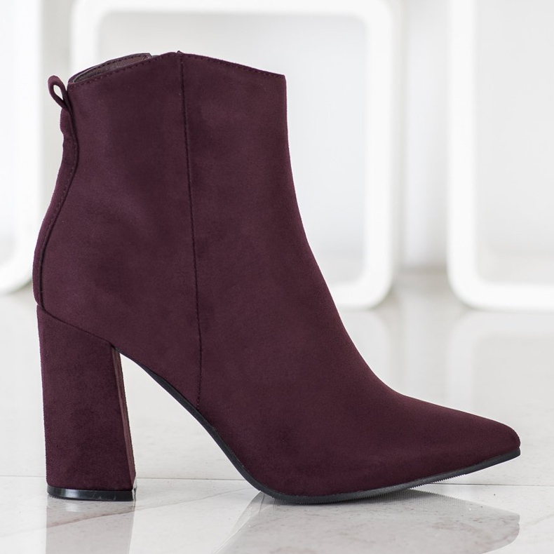 Evento Bottes En Spitz violet 1