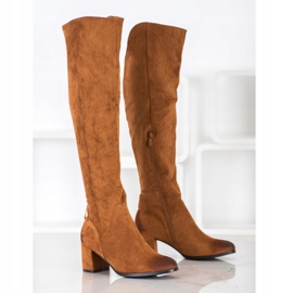 Bottes hautes VINCEZA brun 1 Bottes hautes VINCEZA brun 1