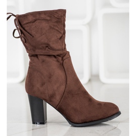 J. Star Bottes hautes marron foncé brun 2 J. Star Bottes hautes marron foncé brun 2