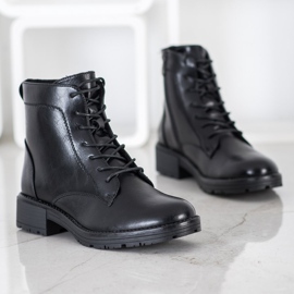 Élégants trappeurs VINCEZA le noir 1 Élégants trappeurs VINCEZA le noir 1