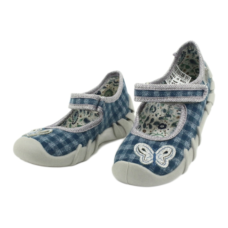 Chaussures pour enfants Befado 109P188 bleu gris 3