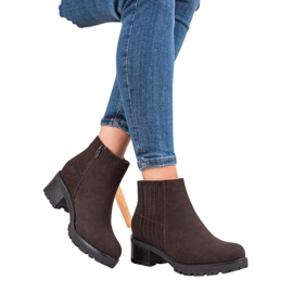 J. Star Bottes marron classiques brun 7