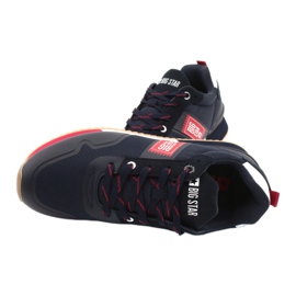 Chaussures de Sport Big Star GG174182 Marine blanc rouge bleu marine 5