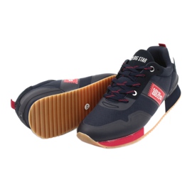 Chaussures de Sport Big Star GG174182 Marine blanche rouge bleu marin 4