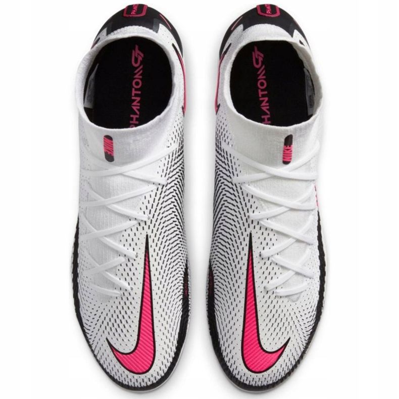 Chaussures de football Nike Phantom Gt Elite Df Fg M CW6589-160 multicolore blanche 2 Chaussures de football Nike Phantom Gt Elite Df Fg M CW6589-160 multicolore blanche 2