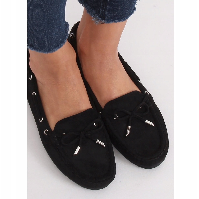 Mocassins femme noirs RQ-1 Noir 2