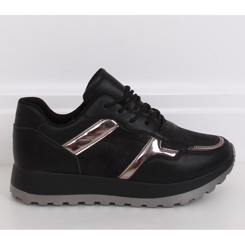 Chaussures de sport pour femmes noires 2019-447 Noir le noir 1