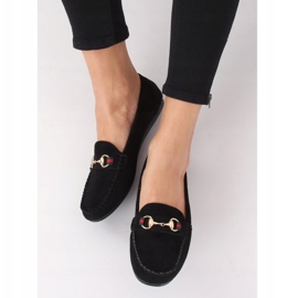 Mocassins femme noirs CH-1M16 Noir le noir 2