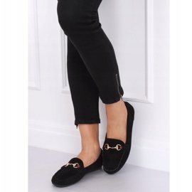 Mocassins femme noirs CH-1M16 Noir le noir 1