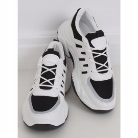 Chaussures de sport pour femmes blanches et noires BH-001 Black le noir 1