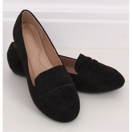 Mocassins femme noirs 3C-20 Noir le noir 1