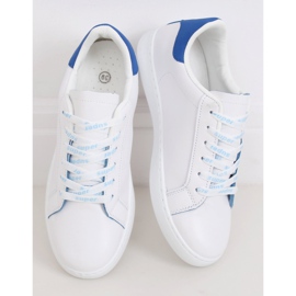 Baskets femme 5G-2 Bleues Blanches 2