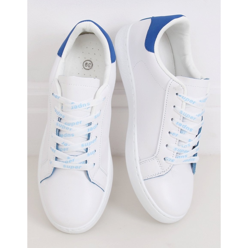 Baskets femme 5G-2 Bleues Blanches 2