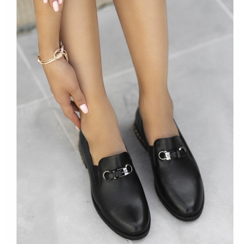 Chaussures femme noires C17-6011 1