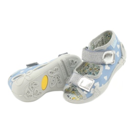 Chaussures pour enfants Befado 242P101 bleu argent 3 Chaussures pour enfants Befado 242P101 bleu argent 3