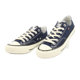 Chariots attachés bleu marine Lee Cooper 2