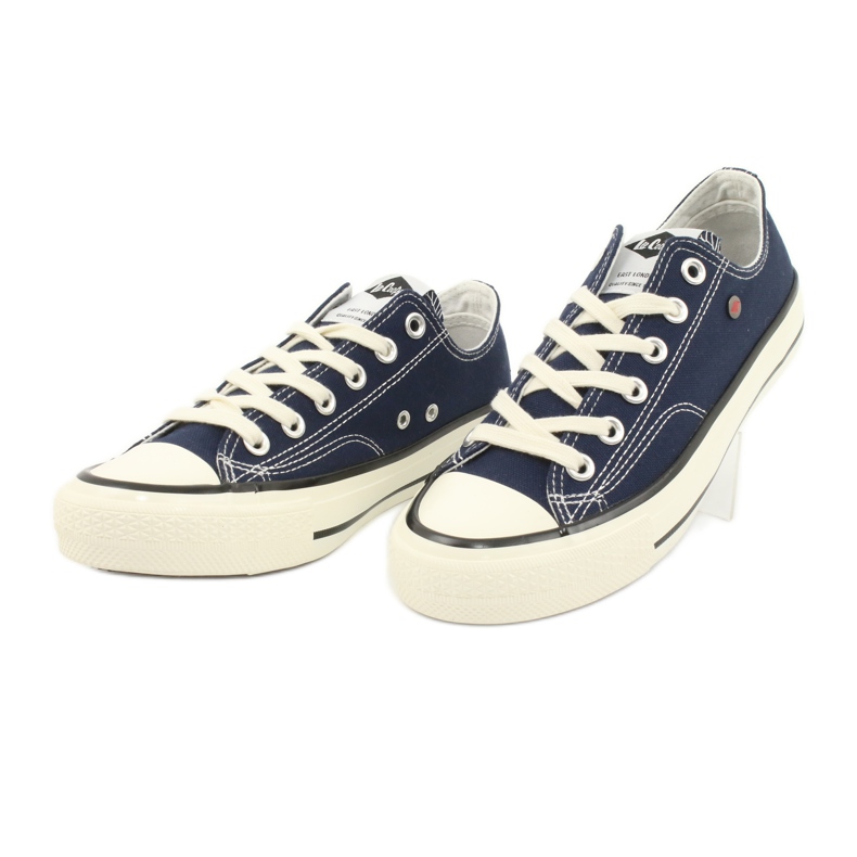 Chariots attachés bleu marine Lee Cooper 2