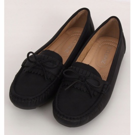 Mocassins femme noirs 9F182 Noir le noir 1