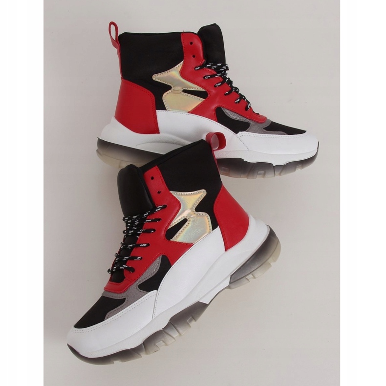 Baskets montantes 2000-C05 Noir multicolore 1