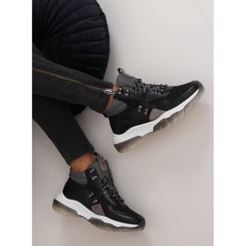 Bottines noires 2000-C03 Noir le noir 5