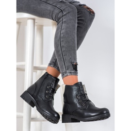 J. Star Bottes Avec Peau De Mouton noir 1