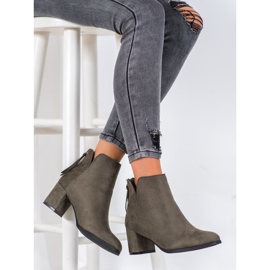 Bottes à fermeture éclair VINCEZA multicolore vert 4