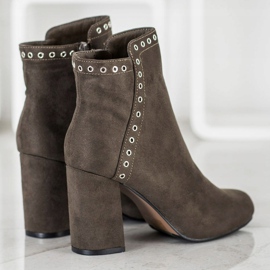 Evento Bottes élégantes multicolore vert 1