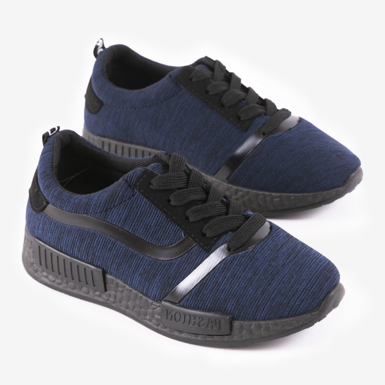 Chaussures de sport légères bleu marine PH-11 noir 1