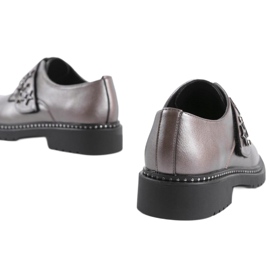 Chaussures femme grises C18-6391 2