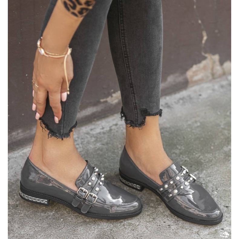 Chaussures femme grises C18-6252-2 1