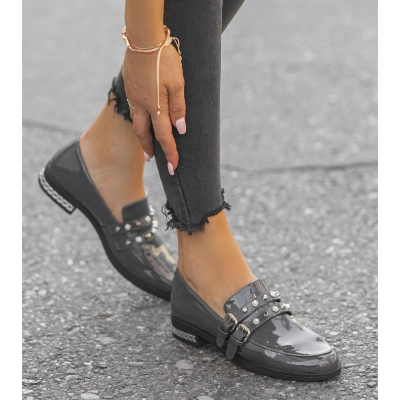 Chaussures femme grises C18-6252-2 2