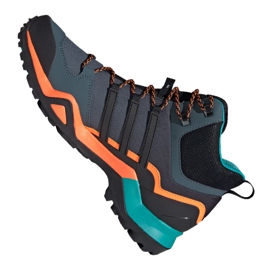 Chaussures Adidas Terrex Swift R2 Mid Gtx M FV6840 bleu marin bleu vert 2