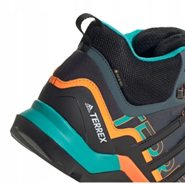 Chaussures Adidas Terrex Swift R2 Mid Gtx M FV6840 bleu marin bleu vert 5