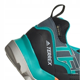 Chaussures Adidas Terrex Swift R2 Gtx M FV6843 bleu marin vert 4