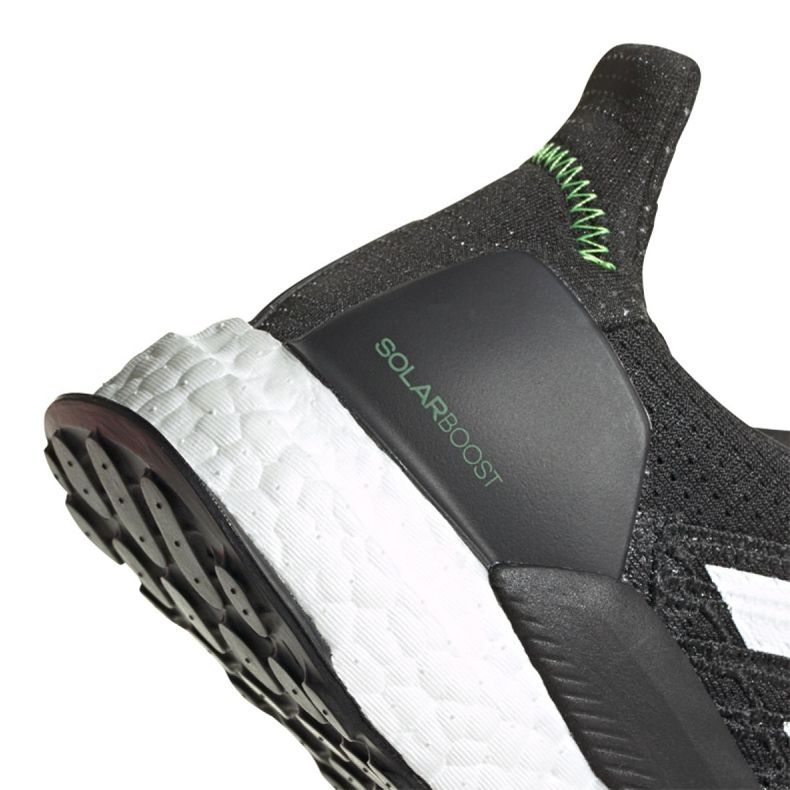 Chaussures de course adidas Solar Boost 19 M FW7814 blanche le noir 1 Chaussures de course adidas Solar Boost 19 M FW7814 blanche le noir 1