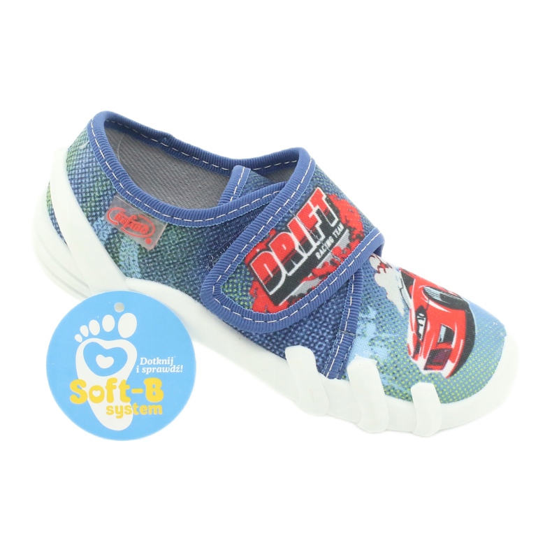 Chaussures enfant Befado Soft-B 273X286 rouge bleu multicolore 6