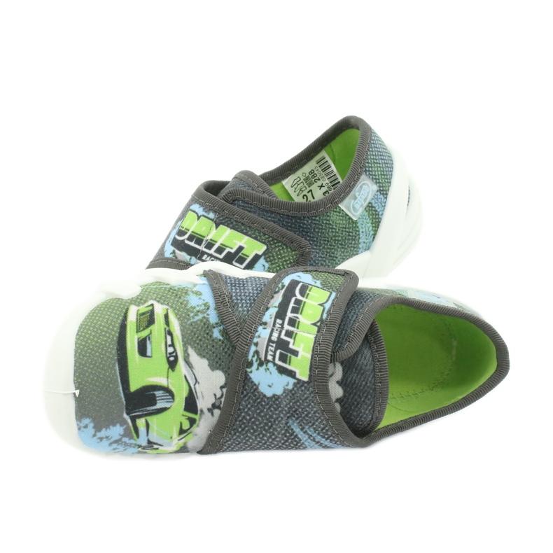 Chaussures enfant Befado 273X288 gris vert 5