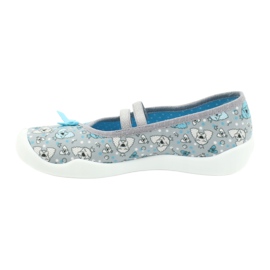 Chaussures pour enfants Befado 116Y274 bleu gris 2