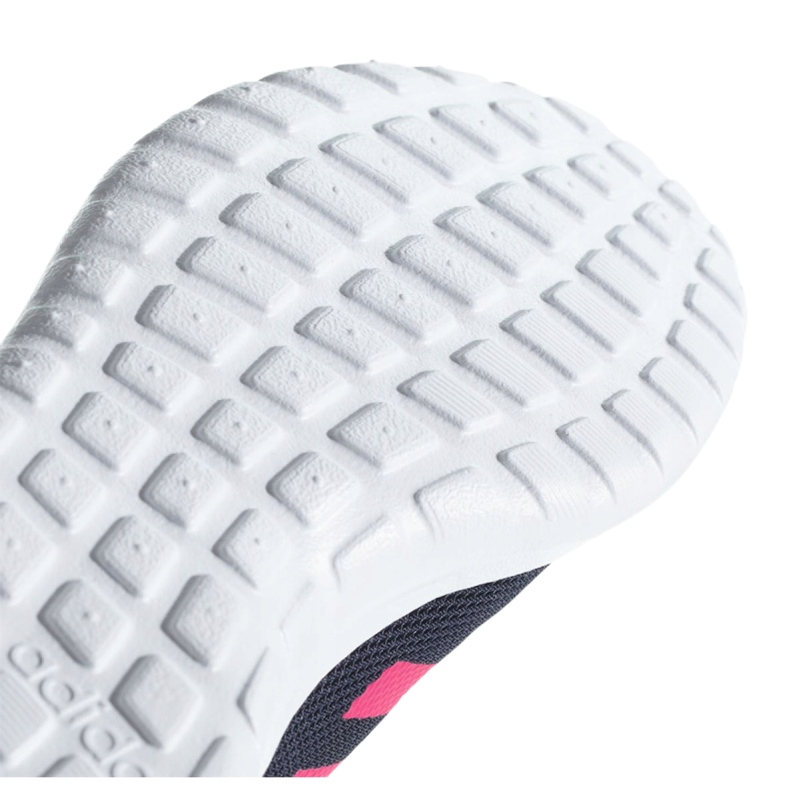 Chaussures Adidas Lite Racer Cln Jr BB7045 bleu marine rose 3
