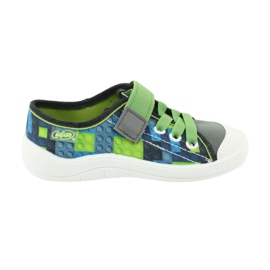 Chaussures pour enfants Befado 251Y148 gris multicolore vert 6