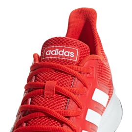 Chaussures d'entraînement Adidas Runfalcon M F36202 blanc rouge 2