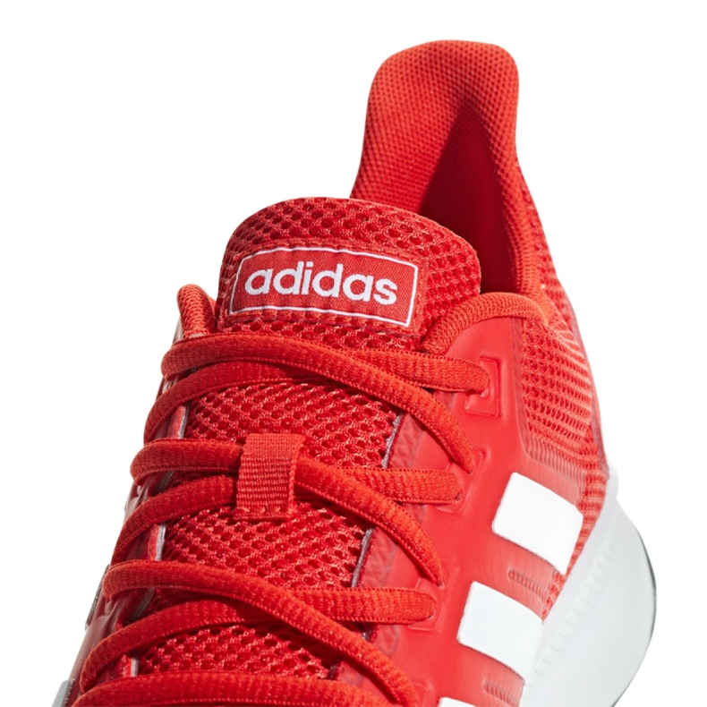 Chaussures d'entraînement Adidas Runfalcon M F36202 blanc rouge 2