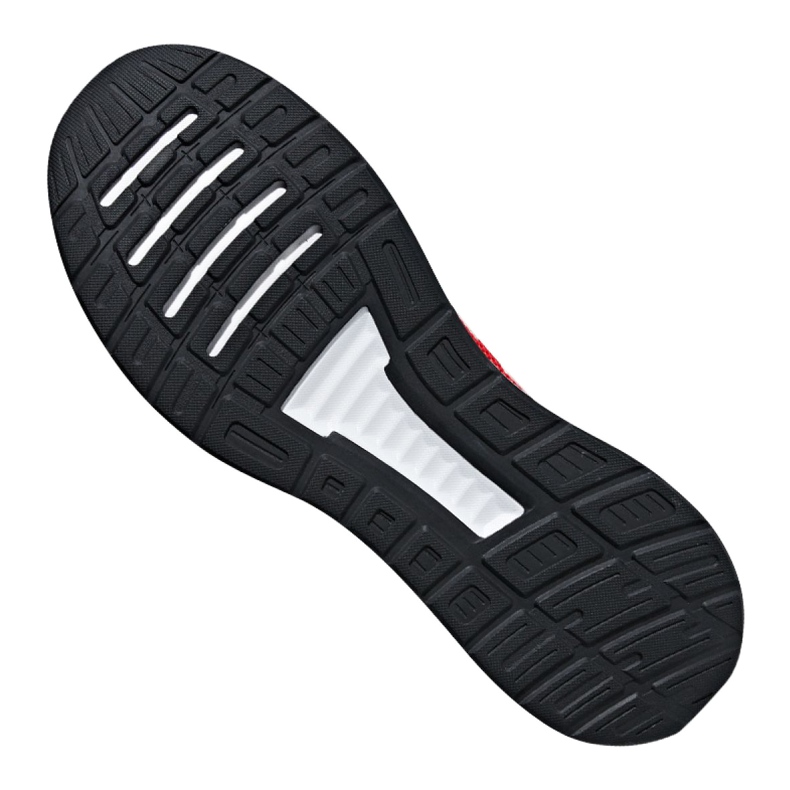 Chaussures d'entraînement Adidas Runfalcon M F36202 blanche rouge 3 Chaussures d'entraînement Adidas Runfalcon M F36202 blanche rouge 3