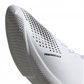 Chaussures de foot Adidas Predator 20.3 In Jr FW9218 gris/argent, blanc, or blanc 2