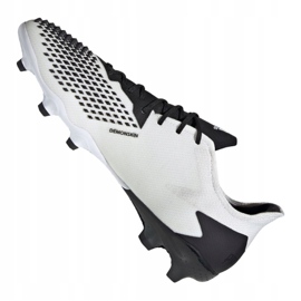 Chaussures de foot Adidas Predator 20.2 Fg Low M FW9199 multicolore blanche 2 Chaussures de foot Adidas Predator 20.2 Fg Low M FW9199 multicolore blanche 2