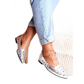 Lu Boo Ballerines Femme Argent Métallisé Dianna 3 Lu Boo Ballerines Femme Argent Métallisé Dianna 3