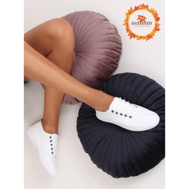 Baskets femme noires et blanches 6165 Noir le noir 1